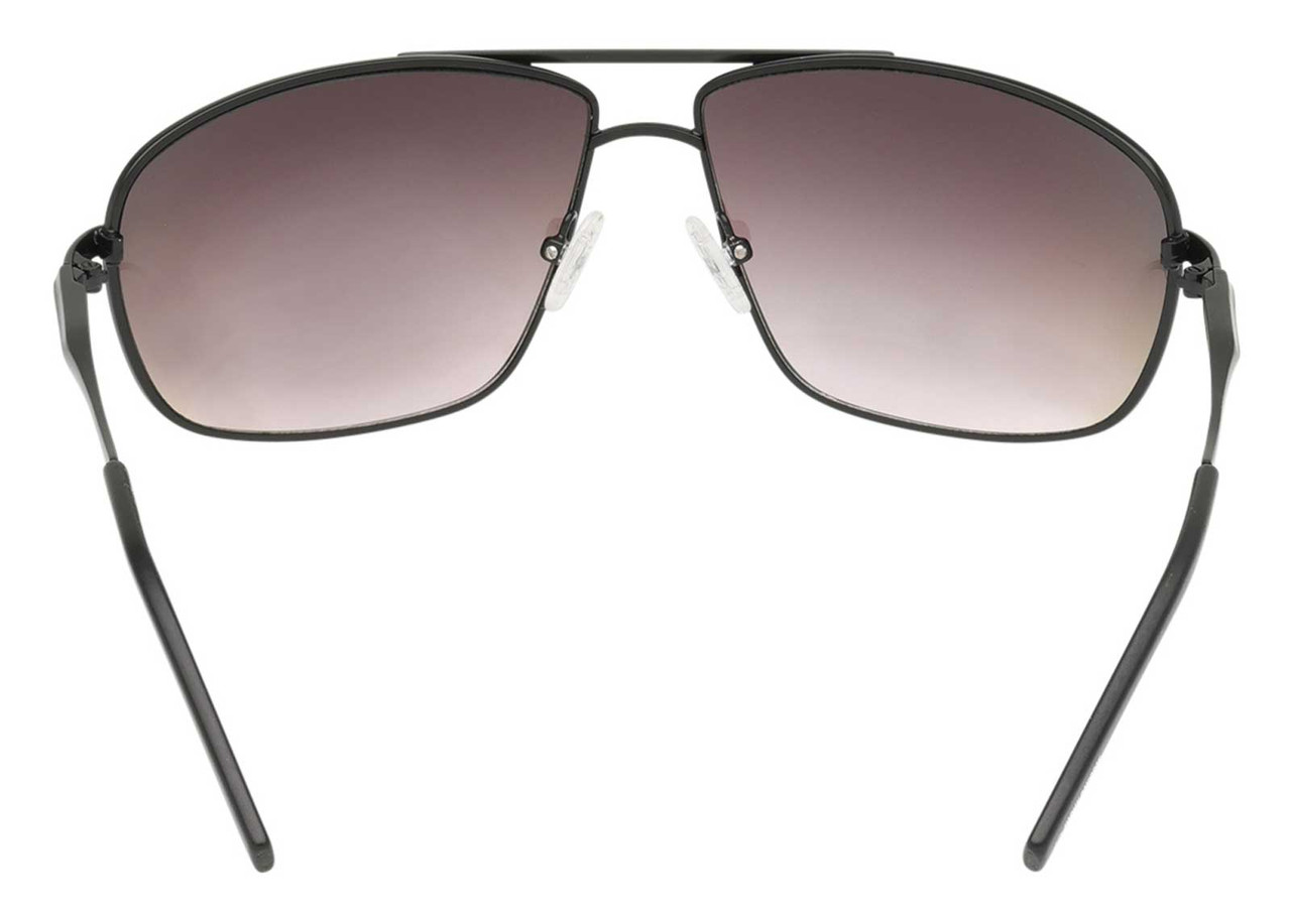 Harley-Davidson Men's Wide Temple Sunglasses – Matte Black Frame, Gradient Smoke Lenses – HD0151V-02B - View #4