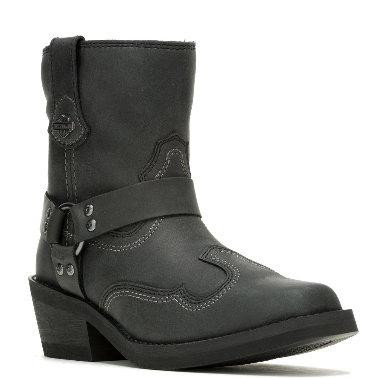Harley-Davidson ☆ Walsen 8 inch Motocycle Boots Women's Harley-Davidson® Women's Korsen Short West Black or Brown