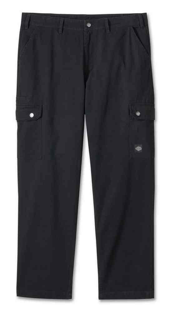Harley-Davidson® Men's The Trooper Heavyweight Cargo Pants – Black