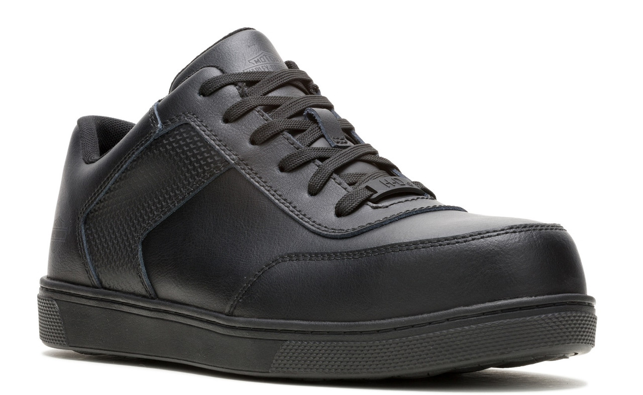 Harley-Davidson® Men's Grady Low Cut Safety Toe Black Shoes