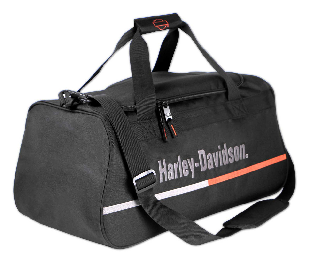 Harley-Davidson® Embroidered H-D Logo Zipper Rugged Graphic Duffel