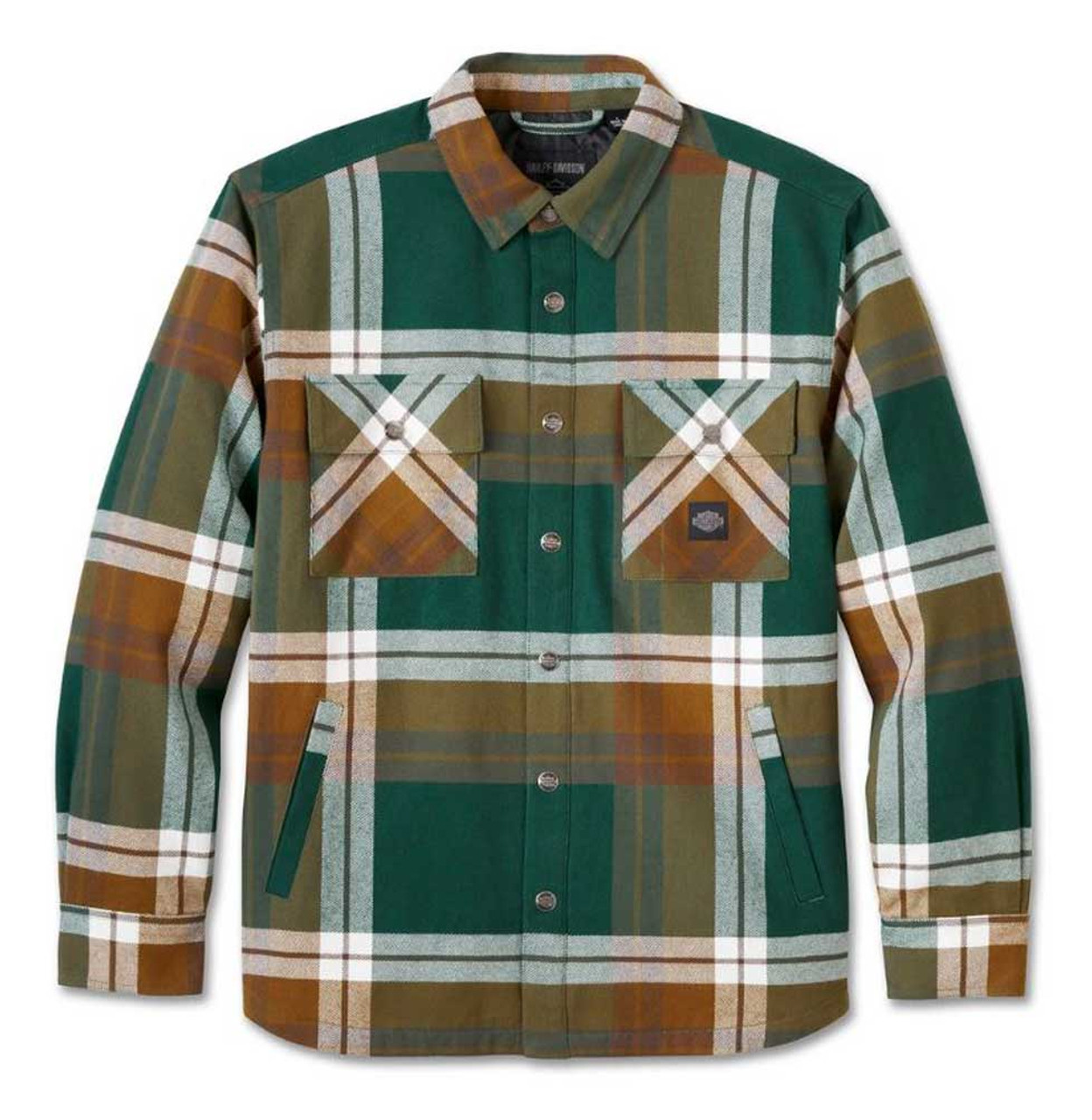 Harley-Davidson® Men's In Between The Line Plaid Shirt