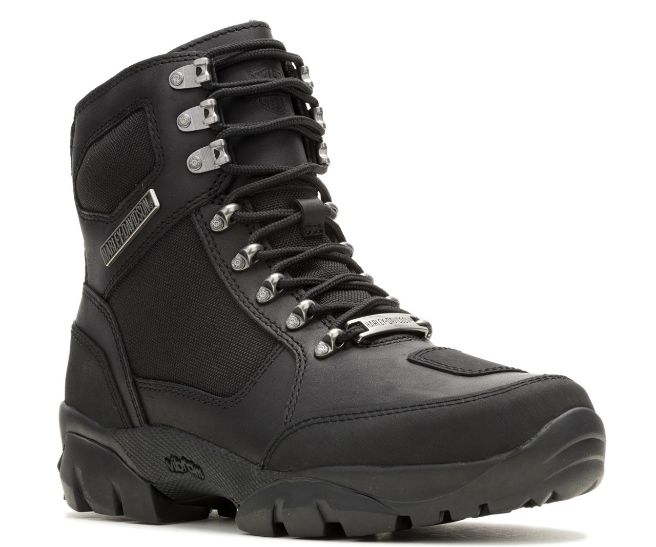 Harley-Davidson® Men's Karlson Black Leather Motorcycle