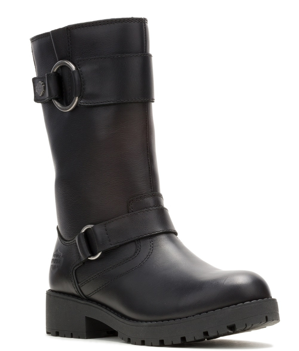 Harley-Davidson® Women's Kelley Ride Tall WP Black Motorcycle