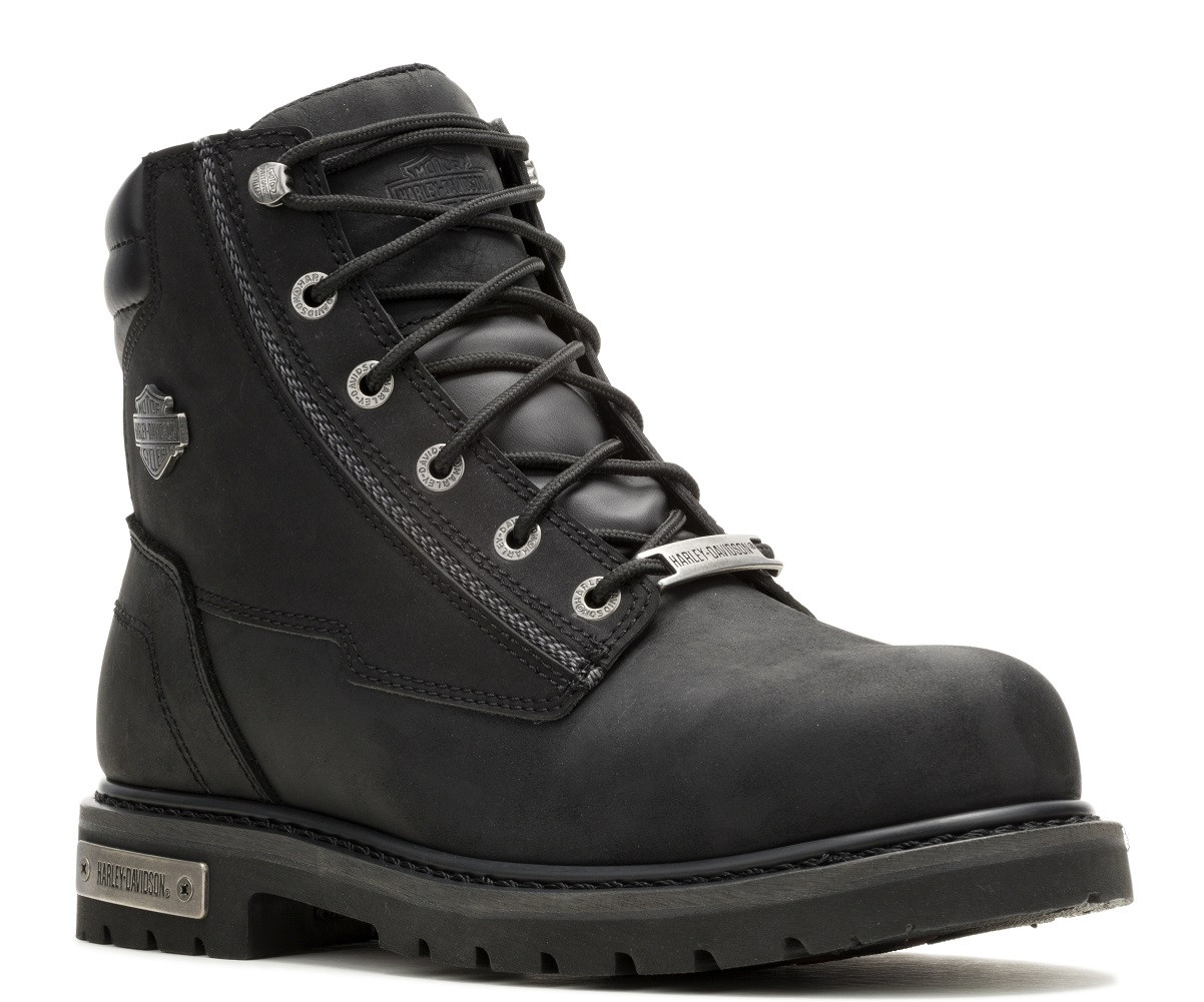 Harley-Davidson® Men's Vintner Steel Toe 6-Inch Waterproof Black
