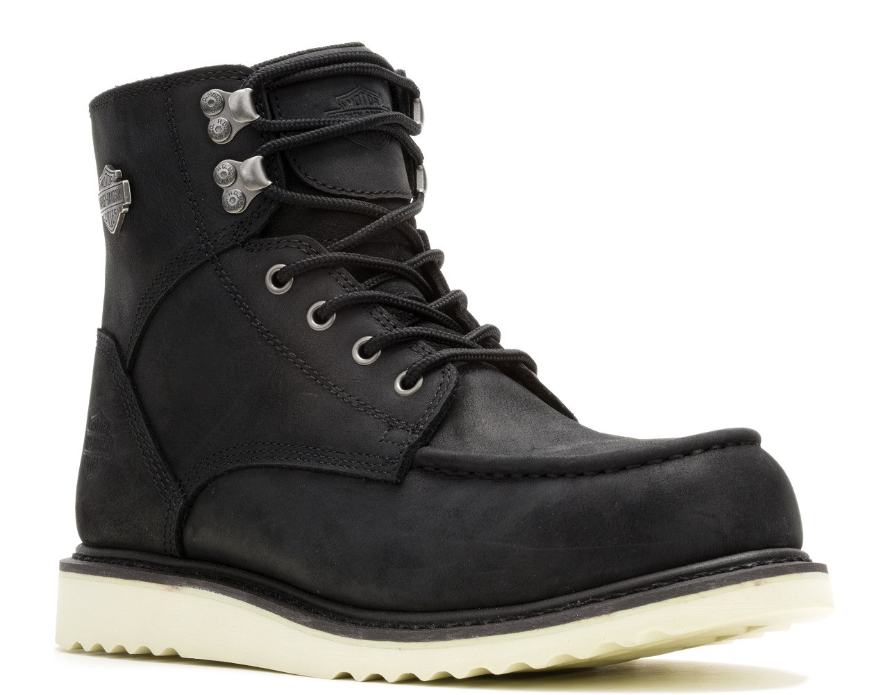 Harley-Davidson® Men's Brosman Steel Toe 6-Inch Waterproof Black