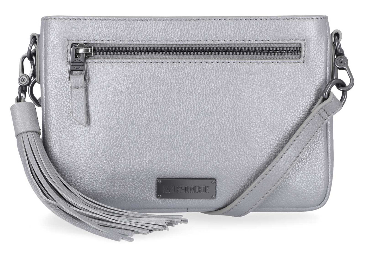 Harley-Davidson® Women's Classic Leather Crossbody Hip Bag