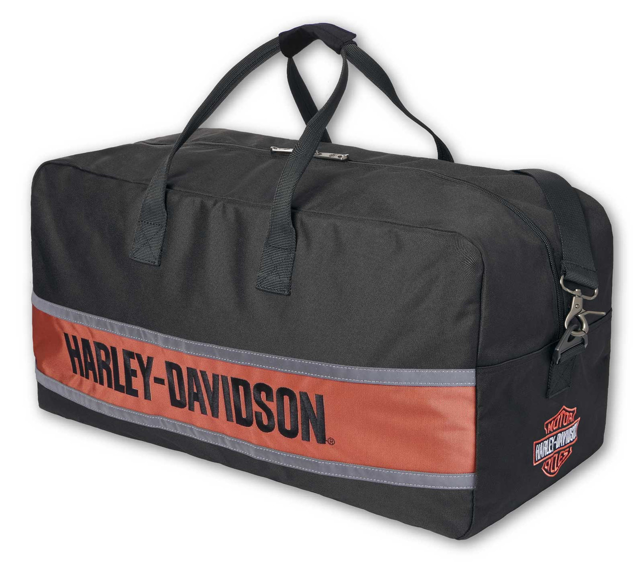 Harley-Davidson® Classic Iconic H-D Sport Stripe Duffel Bag Harley-Davidson® Classic Iconic H-D Sport Stripe Duffel Bag