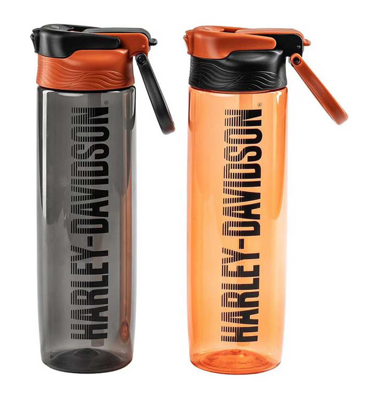 「newgenerationsセット」 Harley-Davidson® Fade Plastic Water Bottle Set, Set of Two - Black