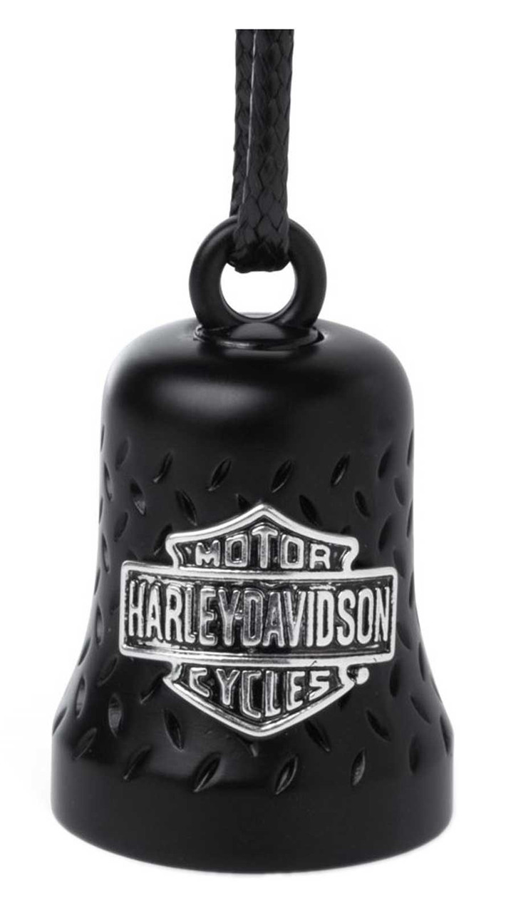 Harley-Davidson® HD Engraved Silver Willie G Skull Logo Ride Bell