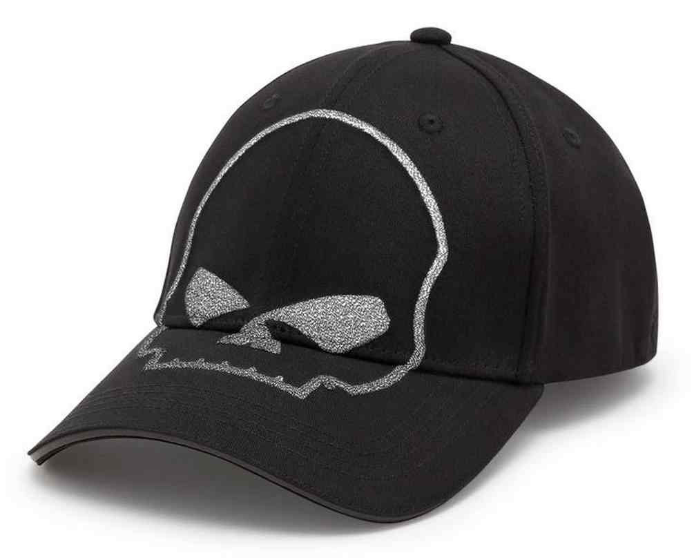 Harley-Davidson® Men's Willie G Skull Reflective Baseball Hat