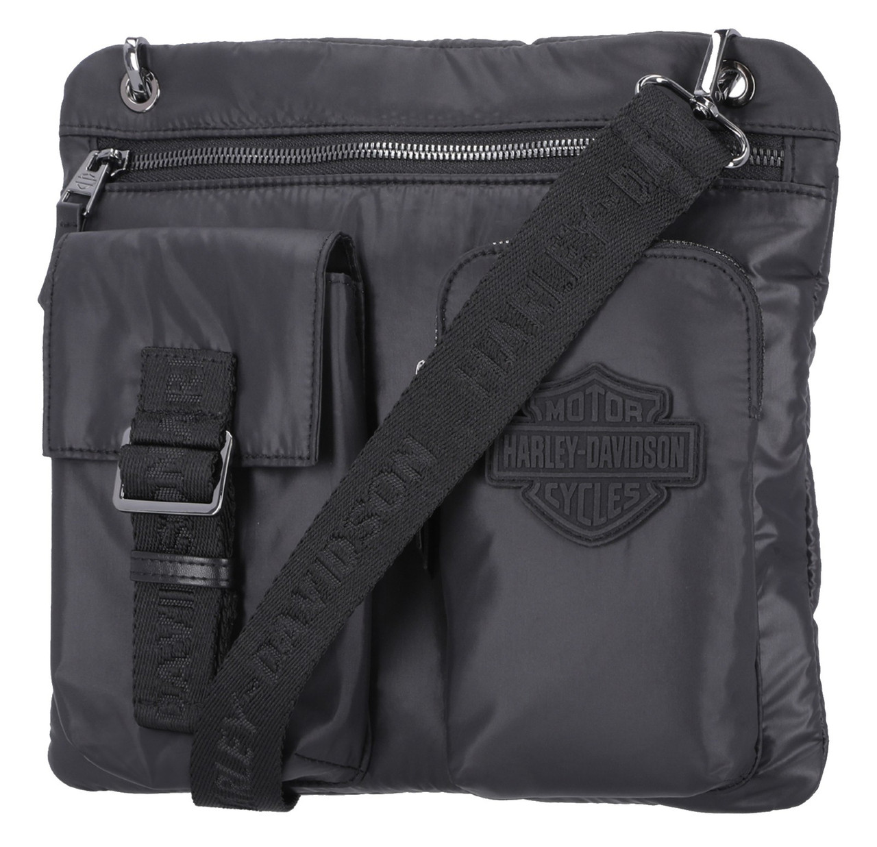 Harley-Davidson® Women's Multi-Purpose Nylon Crossbody Utility Bag