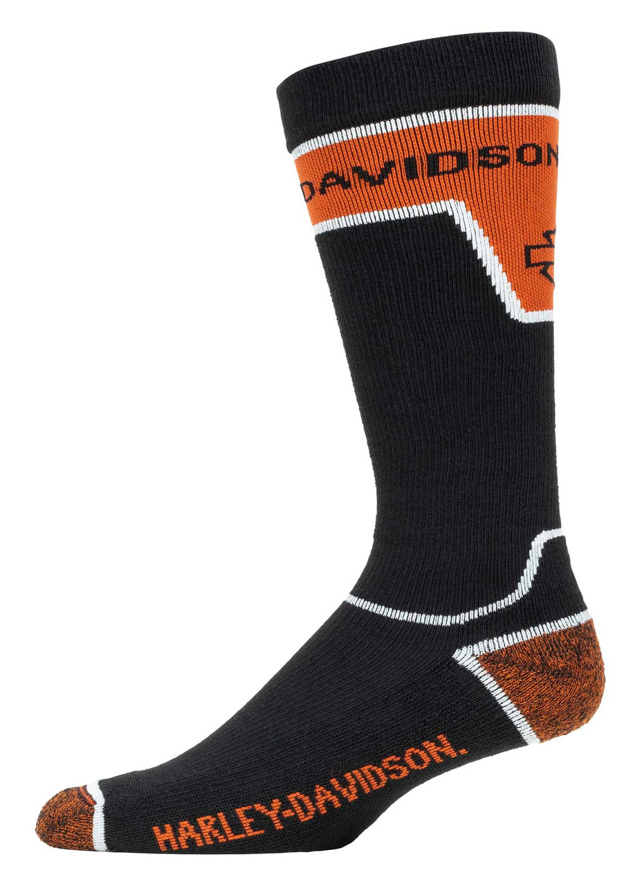 Harley-Davidson® Men's Victory Compression Moisture Wicking Socks