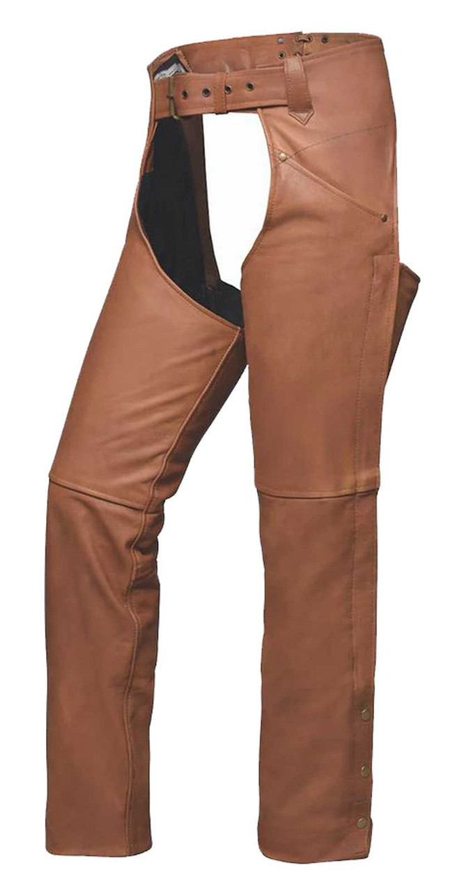 Derringer Ladies Vixen Premium Lambskin Durable Leather Chaps