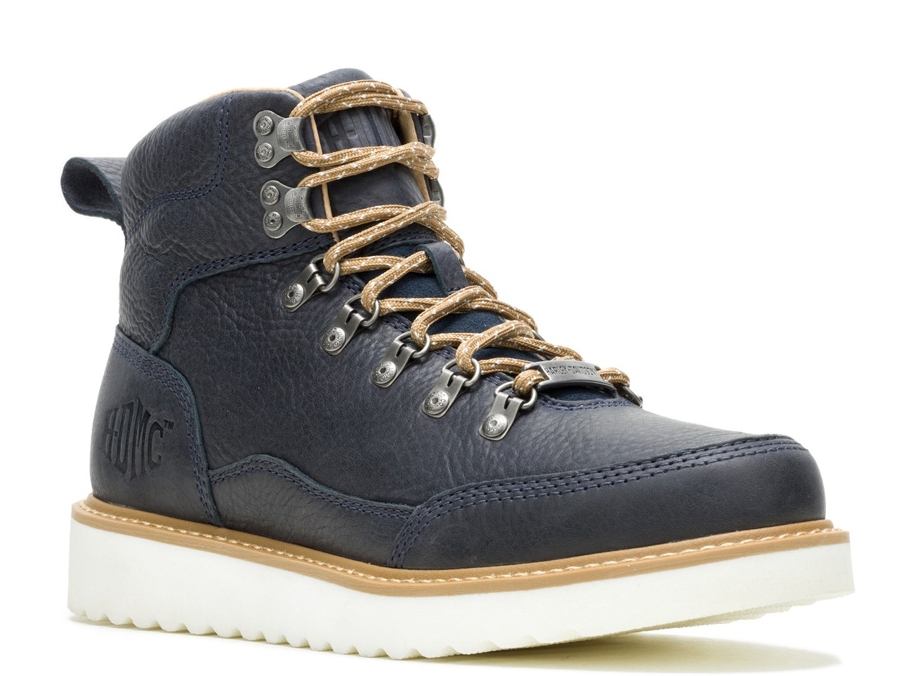 Harley-Davidson® Men's Salter Navy or Brown Casual Moto Boots