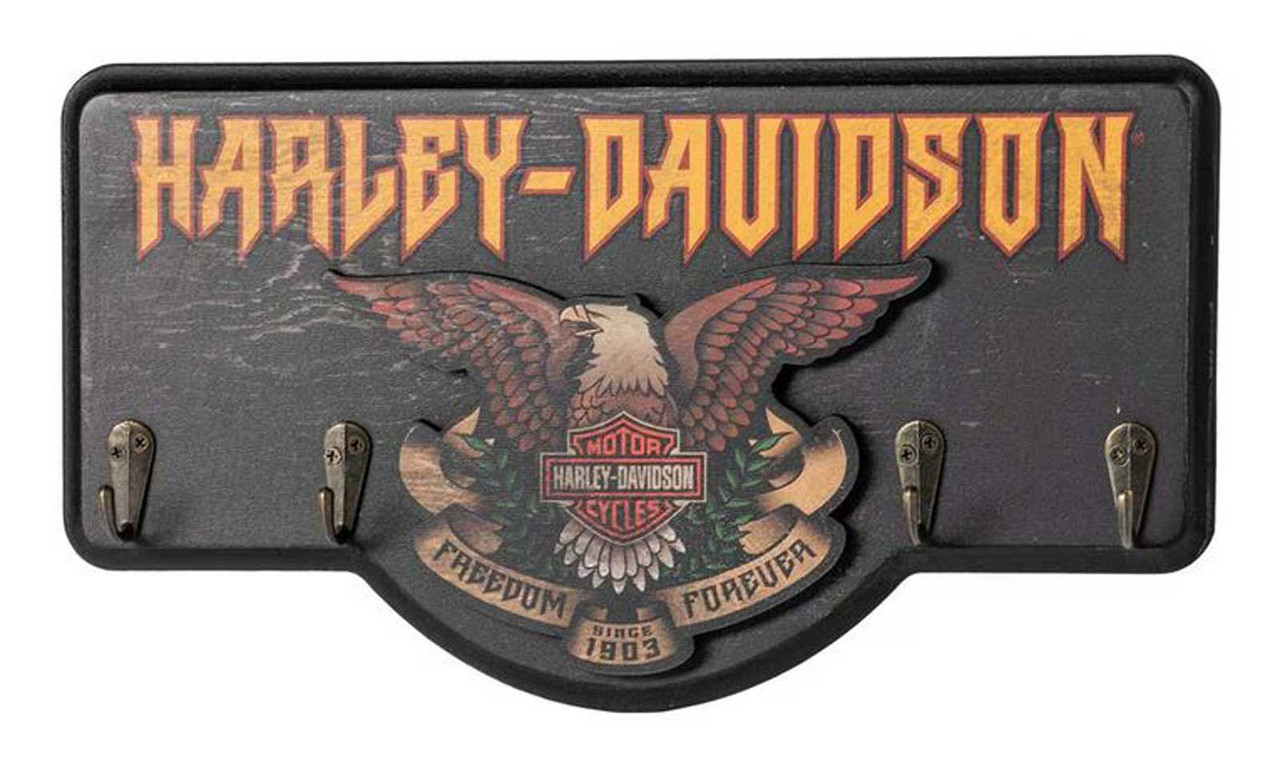棚・ラック・シェルフ ヴィンテージ Harley-Davidson木製ラック