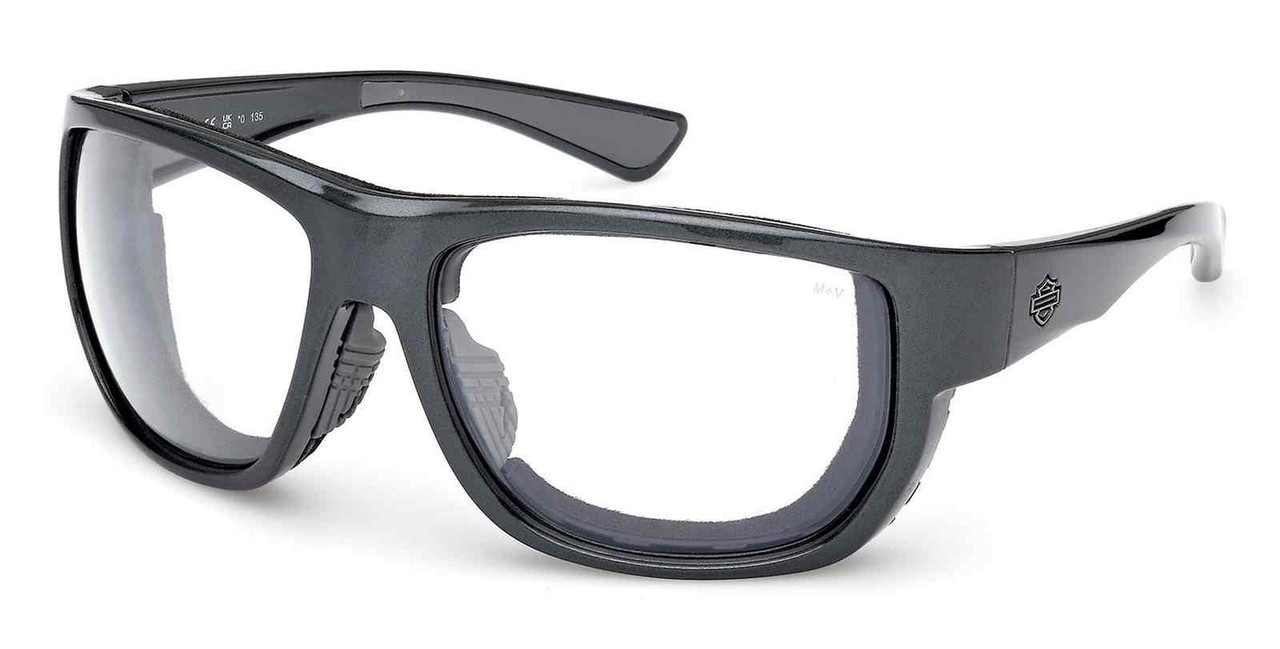 Harley-Davidson® Men's Metal Bound Clear Lens Sunglasses