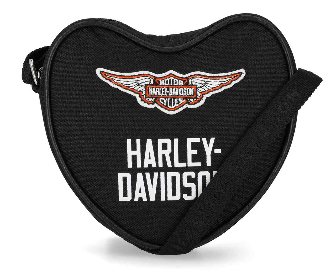 Harley-Davidson® Women's Vintage Logo Patches Heart Crossbody