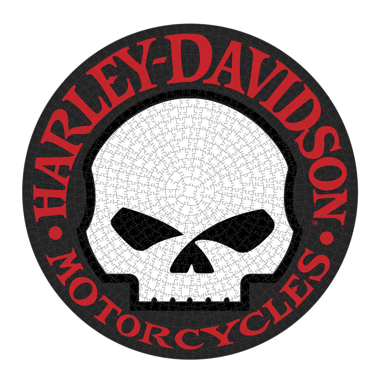 Harley-Davidson® Willie G Skull Puzzle w/Collectible Metal Tin