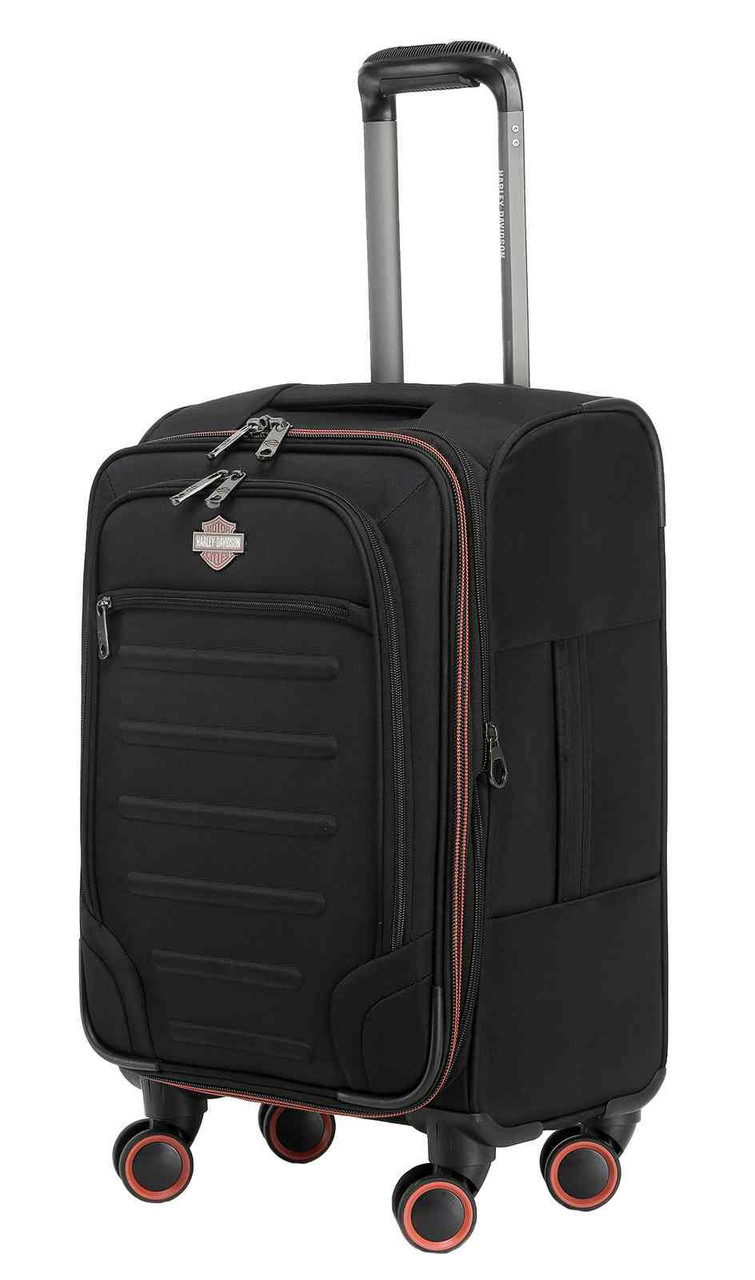 Harley-Davidson® 22 in. Cruiser Soft Sided Spinner Wheels Carry-On