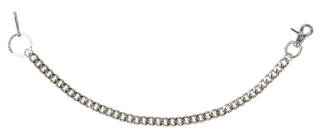 Harley-Davidson® Men's 18 inch Link Wallet Chain w/ Antique Nickel