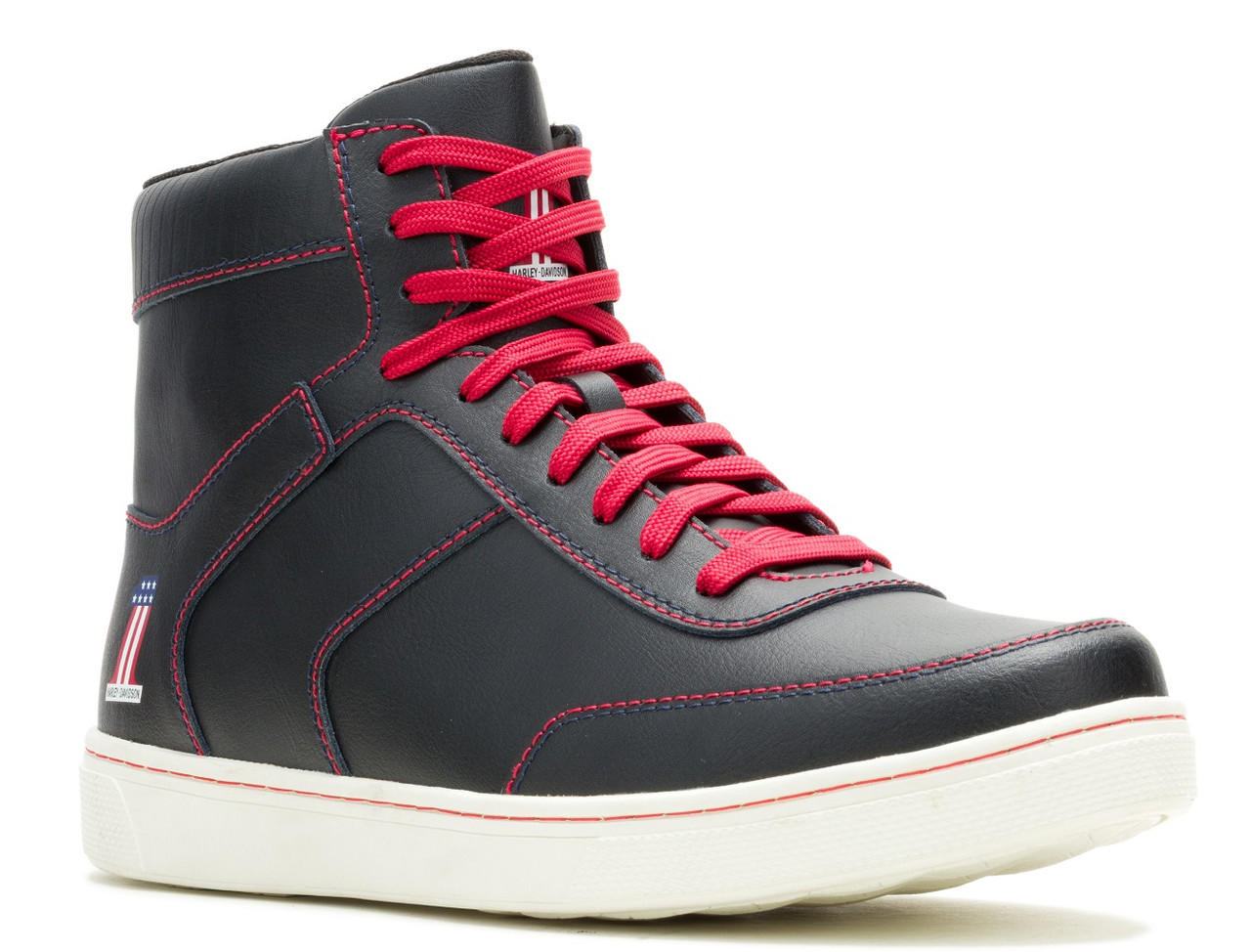 Harley-Davidson® Men's Grady All Day Wear Black Sneakers, D96327