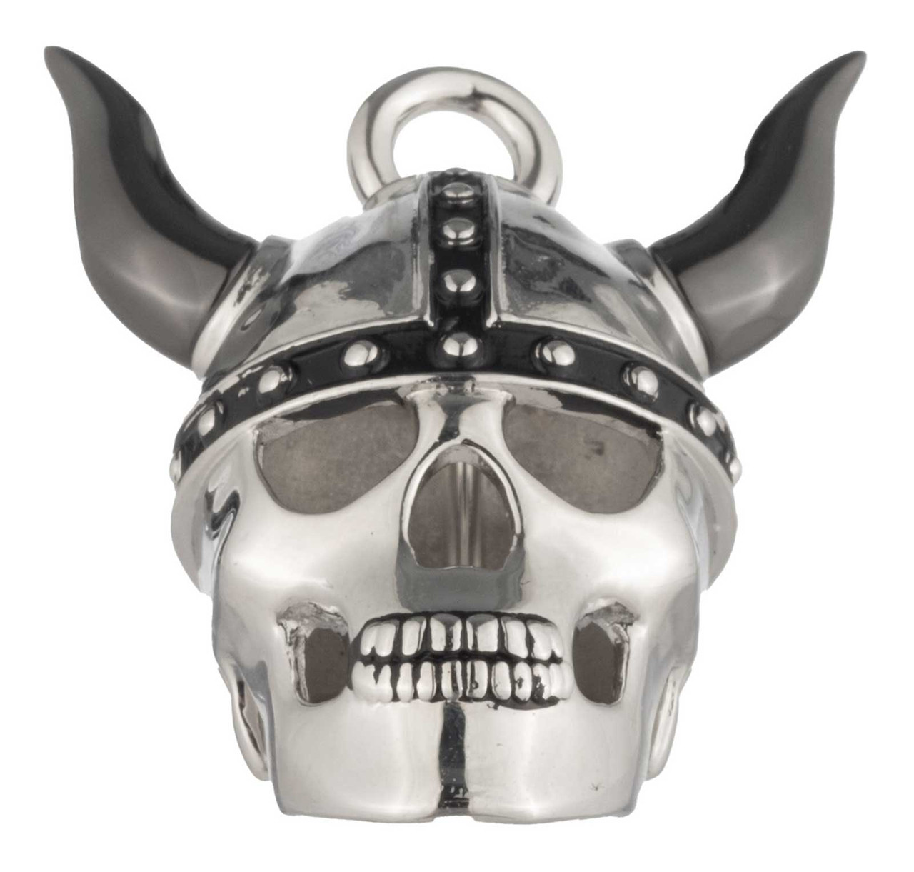 Harley-Davidson® Two-Tone Viking Helmet Skull Ride Bell, Brass