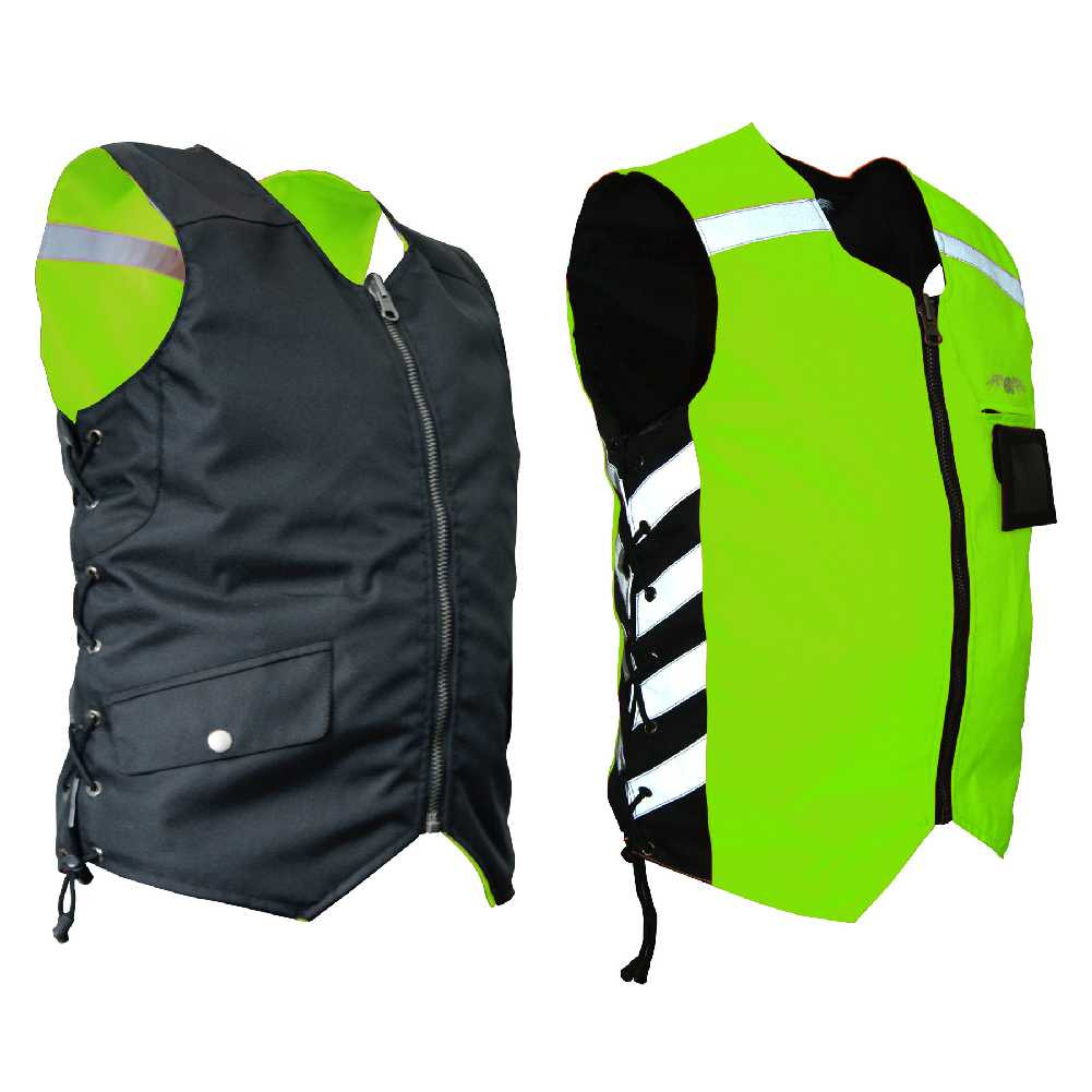 Missing Link Men's Military Duty Reversible Safety Vest - Green