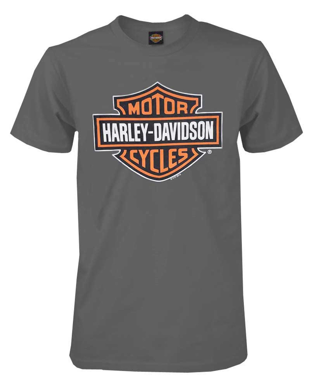 Harley Davidson® Mens Bar And Shield Short Sleeve T Shirt Charcoal Tee 30291958 Wisconsin 