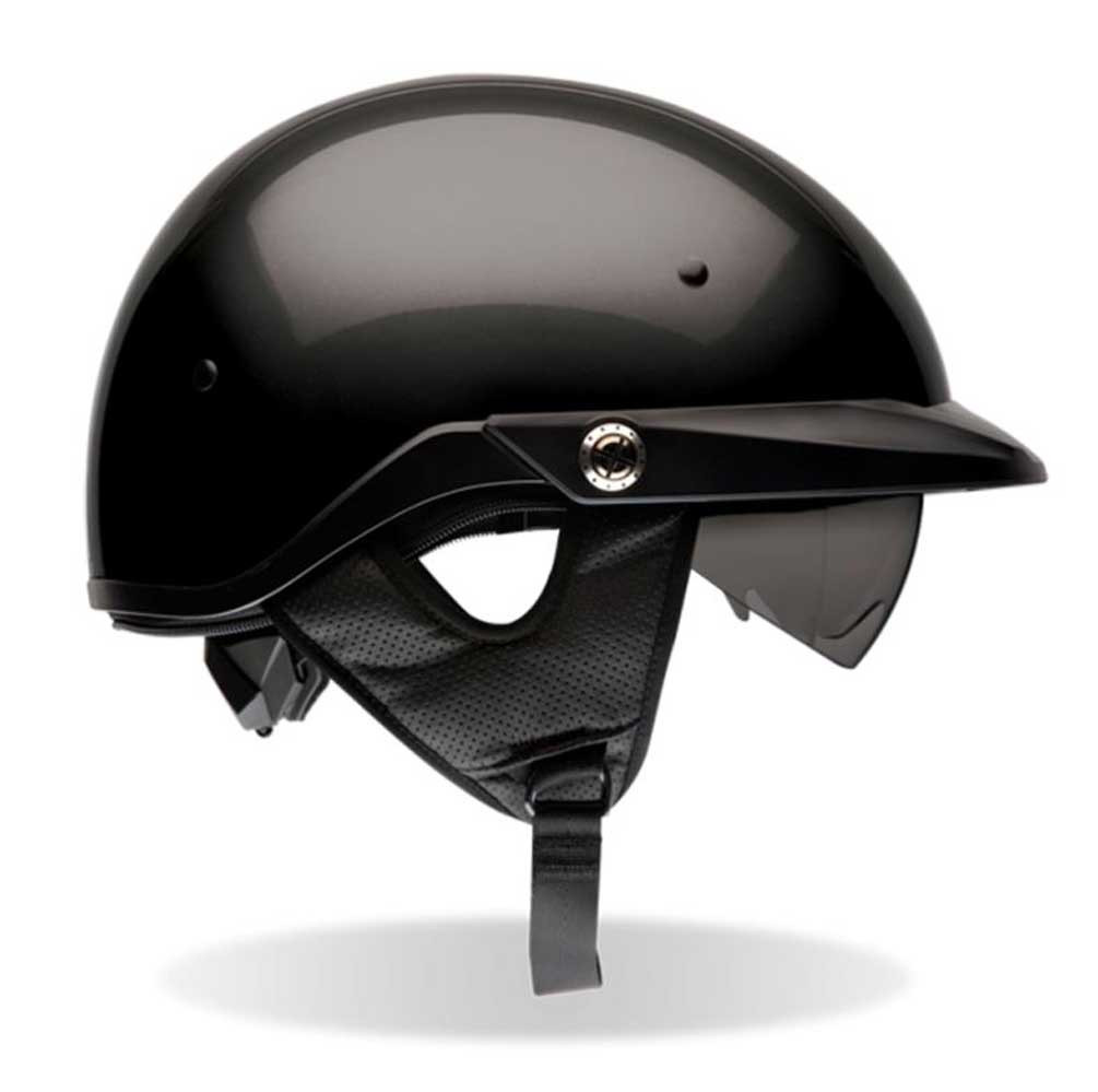 BELL Pit Boss Ultra-Light Motorcycle Helmet w/ Sun Shade Solid