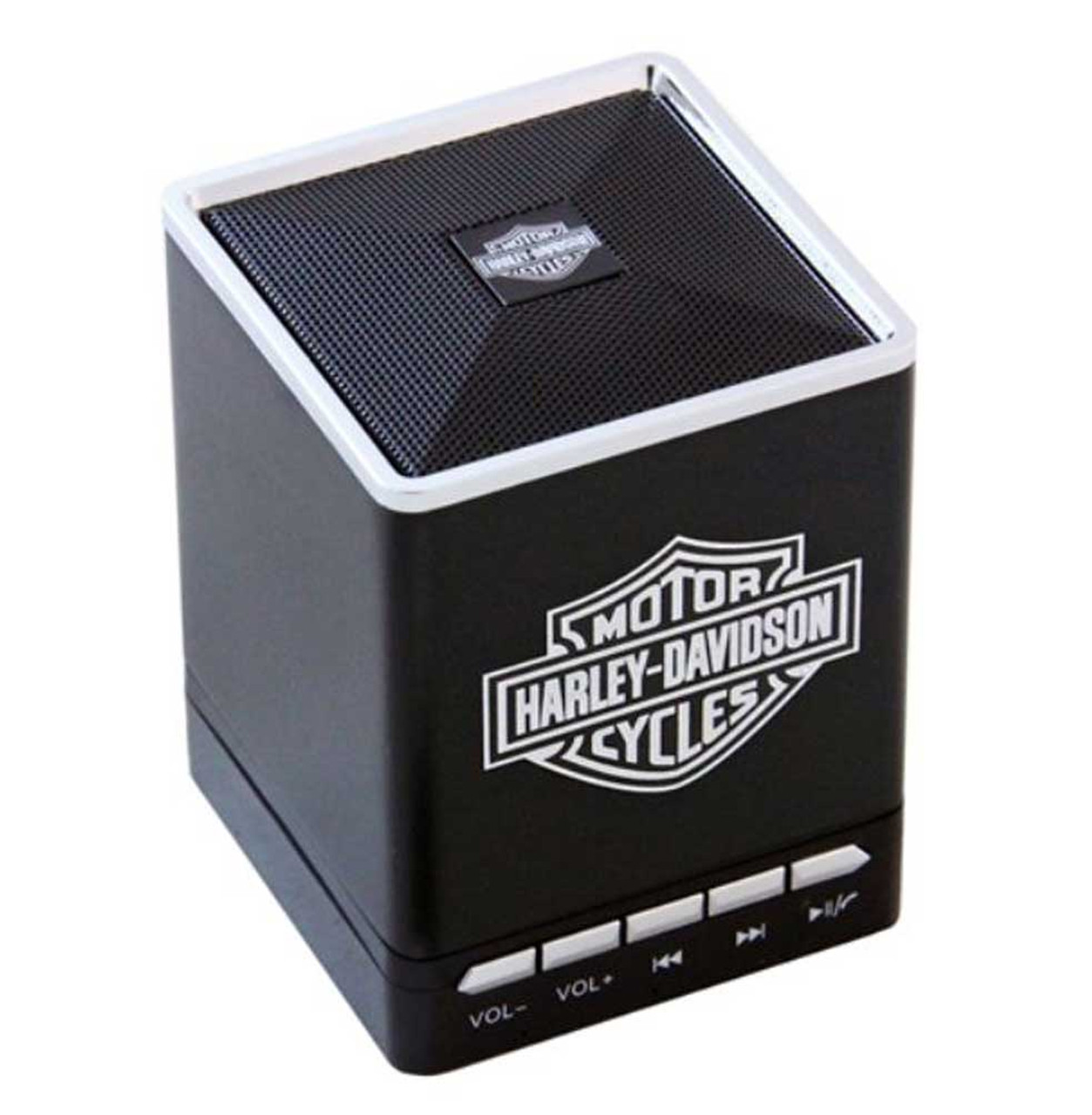 Harley Davidson Bar Shield Portable Bluetooth Speakers w Speakerphone 6861