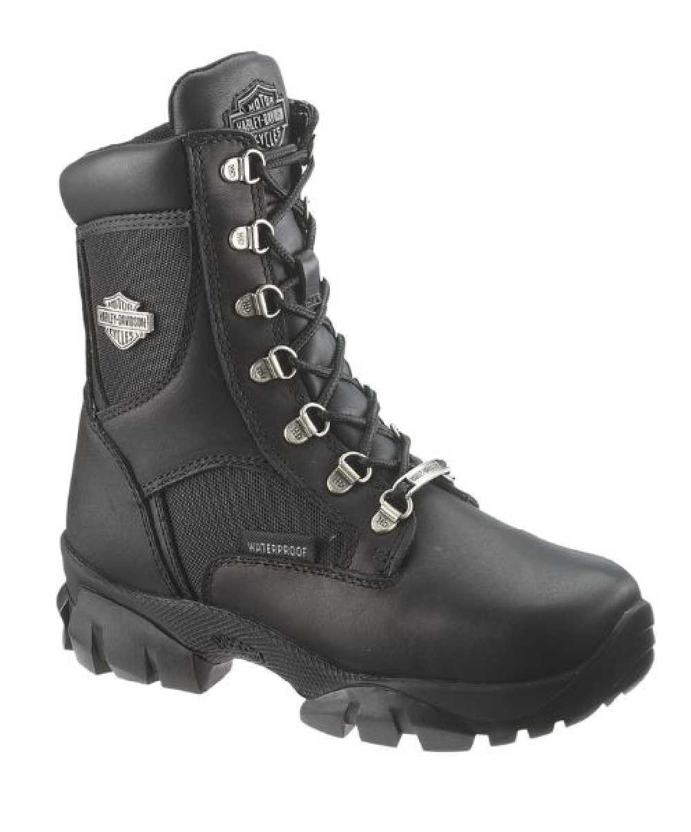 Harley-Davidson® Women's Hennie Waterproof Black Leather