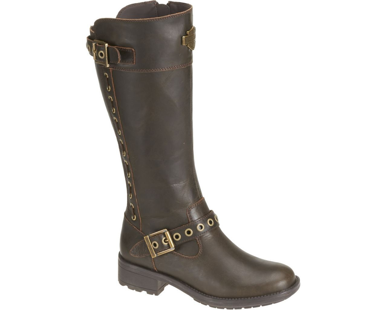 Harley-Davidson® Women's Annadale Mid-Rise Blk or Bwn LTHR Boots ...