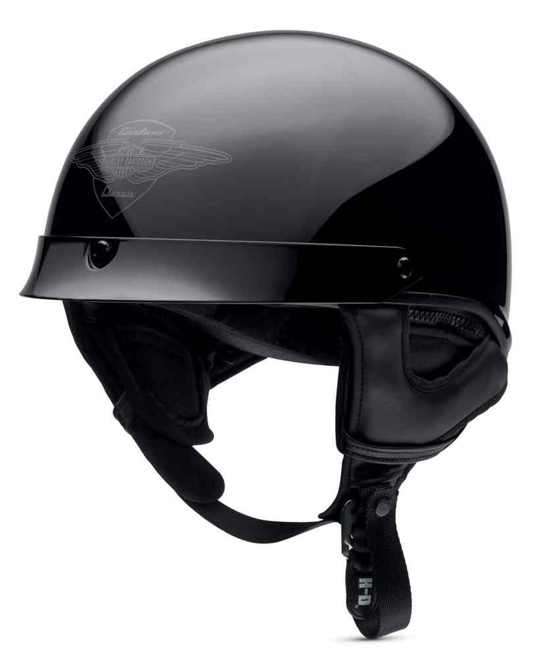 Harley-Davidson® Men's Sunder Ultra-Light J02 Half Helmet, Black. 98389-16VM