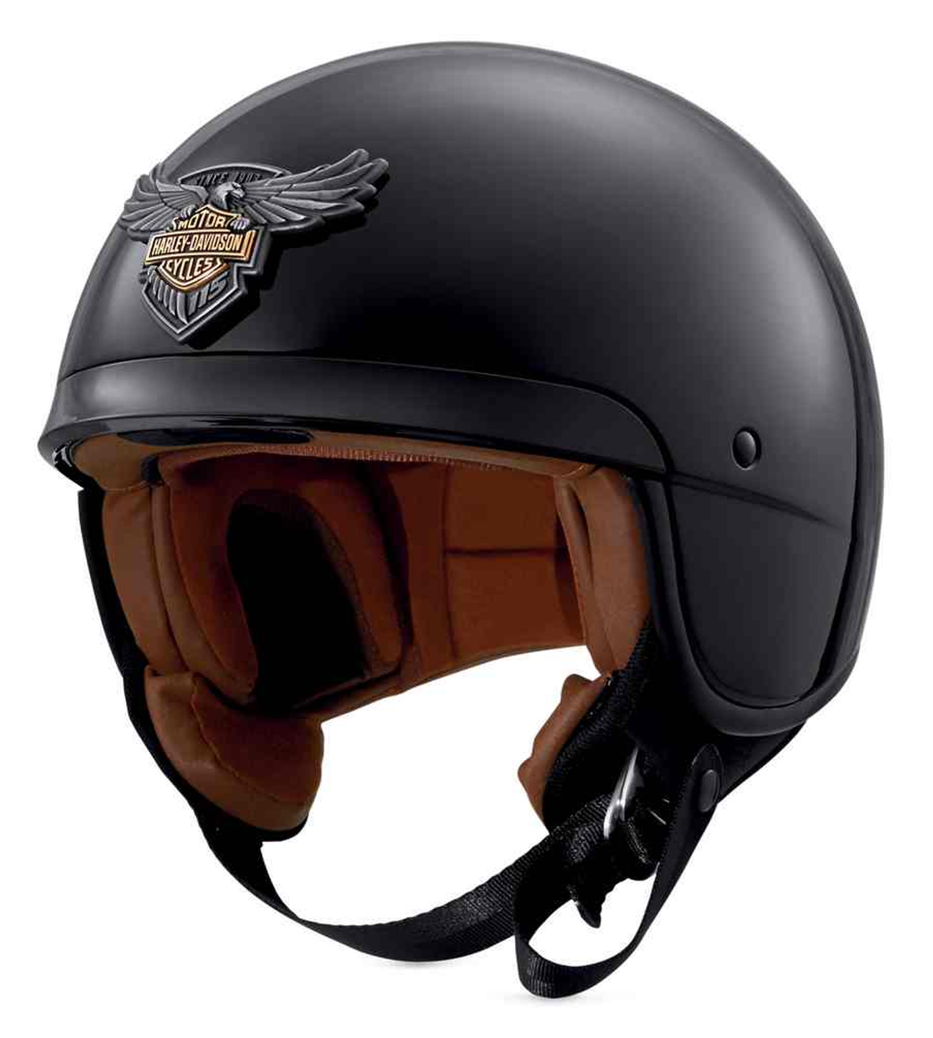 Harley-Davidson® 115th Anniversary Medallion B09 5/8 Helmet, Gloss ...