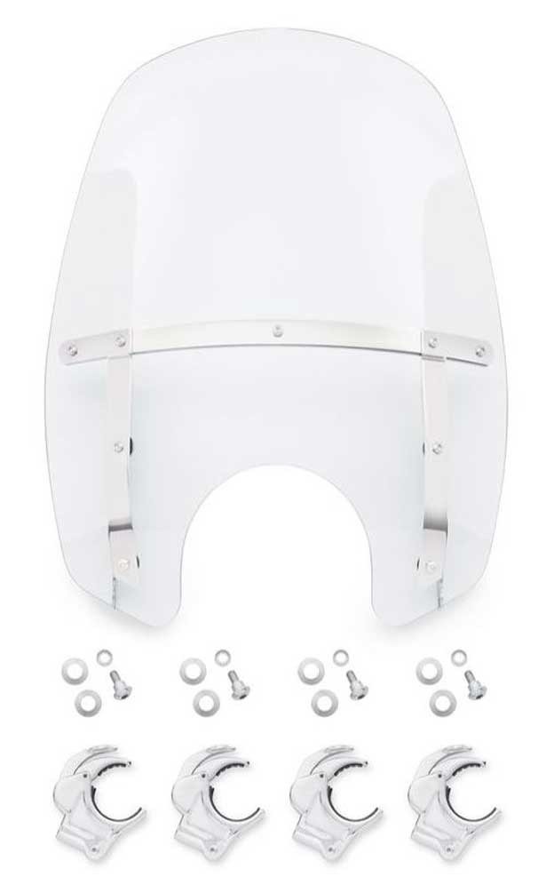 HarleyDavidson® Wind Splitter QuickRelease Compact 18 in. Windshield