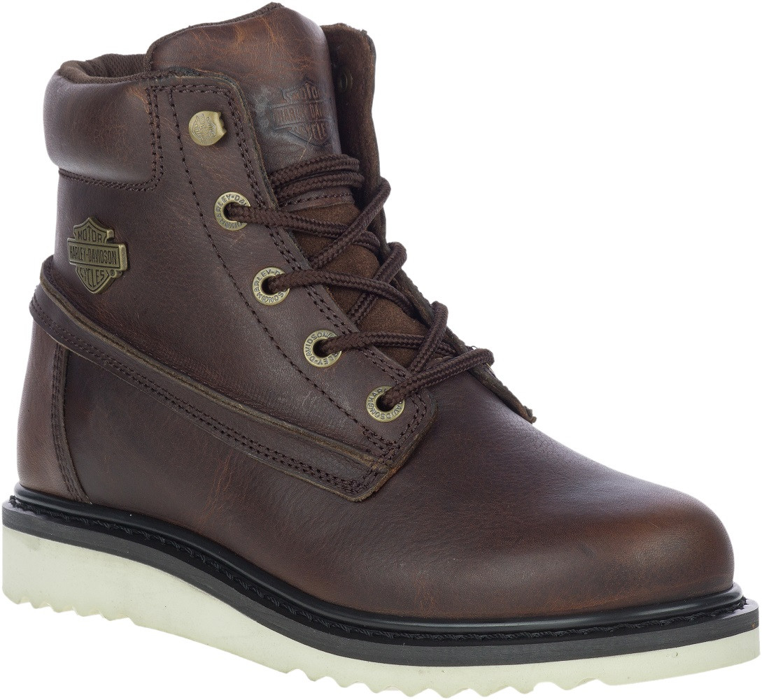 HarleyDavidson® Women's Marconi 5Inch Brown Motorcycle Boots, D84726