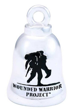 Harley-Davidson Motorcycle Ride Bell, Wounded Warrior Project, Silver HRW001 - Wisconsin Harley-Davidson