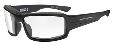Harley-Davidson Men's Cruise 2 Gasket Sunglasses, Clear Lens/Black Frame HACRS03 - Wisconsin Harley-Davidson
