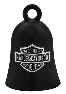 Harley-Davidson Bar & Shield Logo Motorcycle Ride Bell, Black HRB059 - Wisconsin Harley-Davidson
