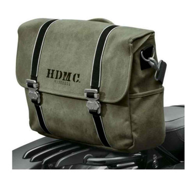 Harley-Davidson HDMC Messenger Bag, Water-Resistant, Army Green 93300101 - Wisconsin Harley-Davidson