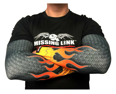 Missing Link SPF 50 Carbon It Up Wicking ArmPro Compression Sleeves APCU - Wisconsin Harley-Davidson