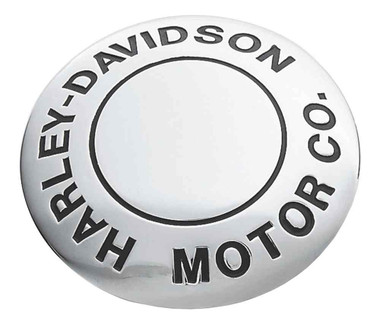 Harley-Davidson H-D Motor Co. Fuel Cap Medallion, Adhesive Backing 99539-97 - Wisconsin Harley-Davidson