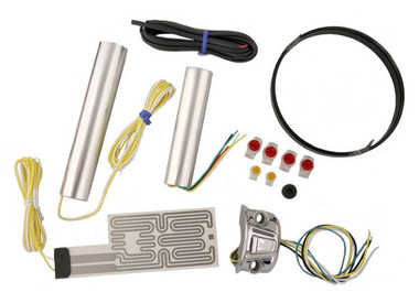 Heat Demon Motorcycle Grip Heater Kit Four Level Controller Black Left 211056 Wisconsin Harley Davidson