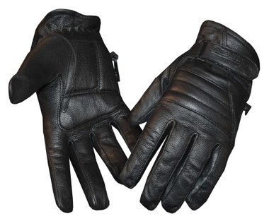 Milwaukee Leather Womens Leather Gloves Black, X-Large