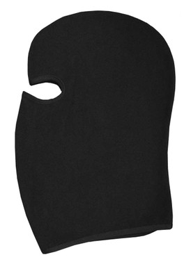 Redline Leather Unisex Full Face Head Mask, Soft Black Fleece Cloth 9003 - Wisconsin Harley-Davidson