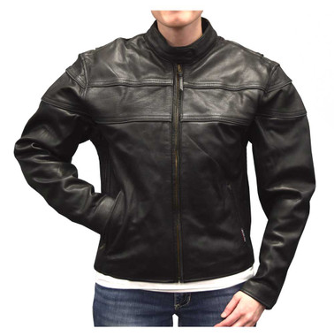 Redline Women's Mid-Weight Goat Leather Jacket w/ Gator Skin Liner