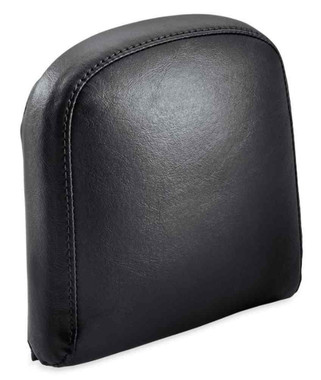 Harley-Davidson Passenger Backrest Pad - Mid-Size, Smooth Black Vinyl 52300560 - Wisconsin Harley-Davidson