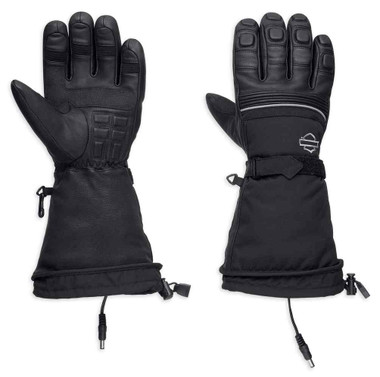 Harley-Davidson Men's Heated BTC 12V Waterproof Gauntlet Gloves 98298-17VM - Wisconsin Harley-Davidson