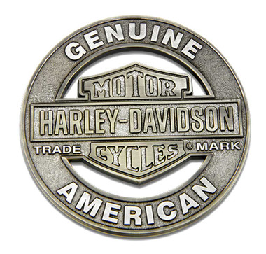 Harley-Davidson Trademark Cutout B&S Heavy-Duty Metal Magnet, 3 in. 8008543 - Wisconsin Harley-Davidson